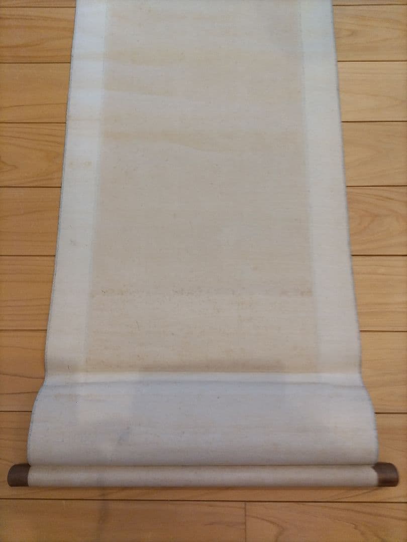 柿烏図 水墨画 掛軸 在銘 花鳥図 秋掛け 日本画 烏と柿