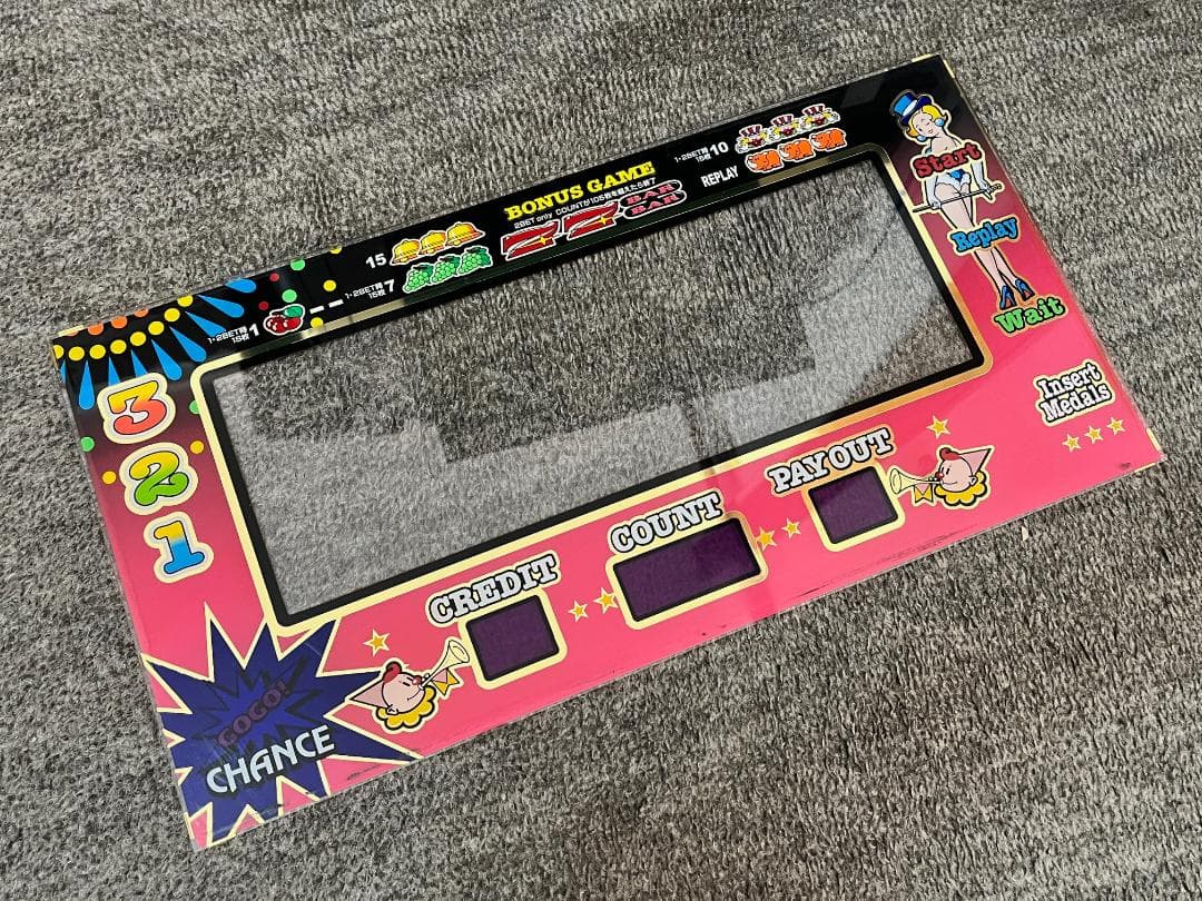 パチスロ　ジャグラーシリーズ　３機種分パネルセット
