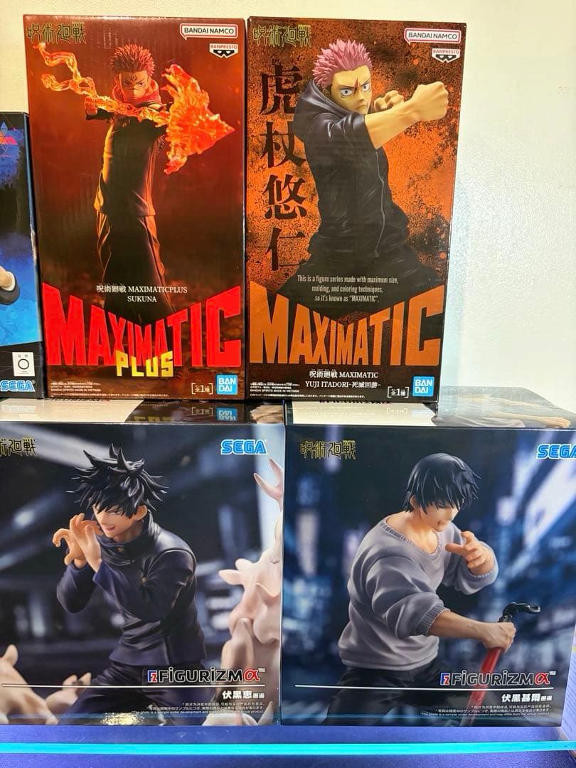 呪術廻戦 フィギュア6点セット SEGA BANDAI