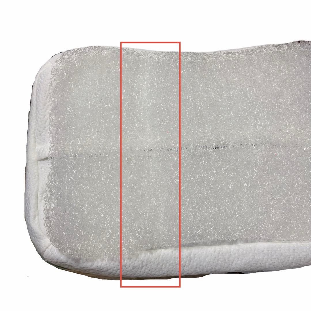 ヒツジのいらない枕 テンセル枕カバー付 丸洗いOK 低め枕 ファイバー枕 通気性