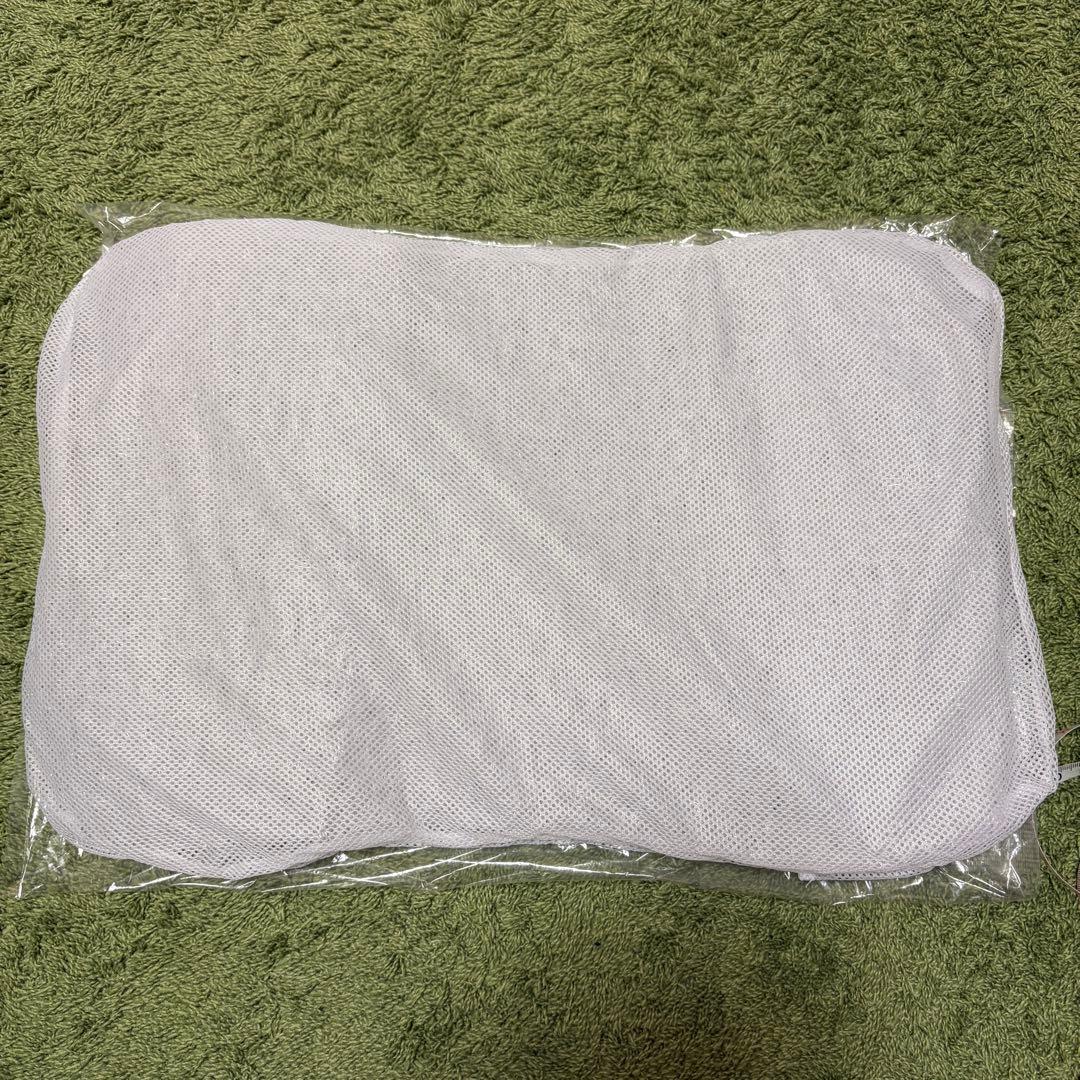 ヒツジのいらない枕 テンセル枕カバー付 丸洗いOK 低め枕 ファイバー枕 通気性