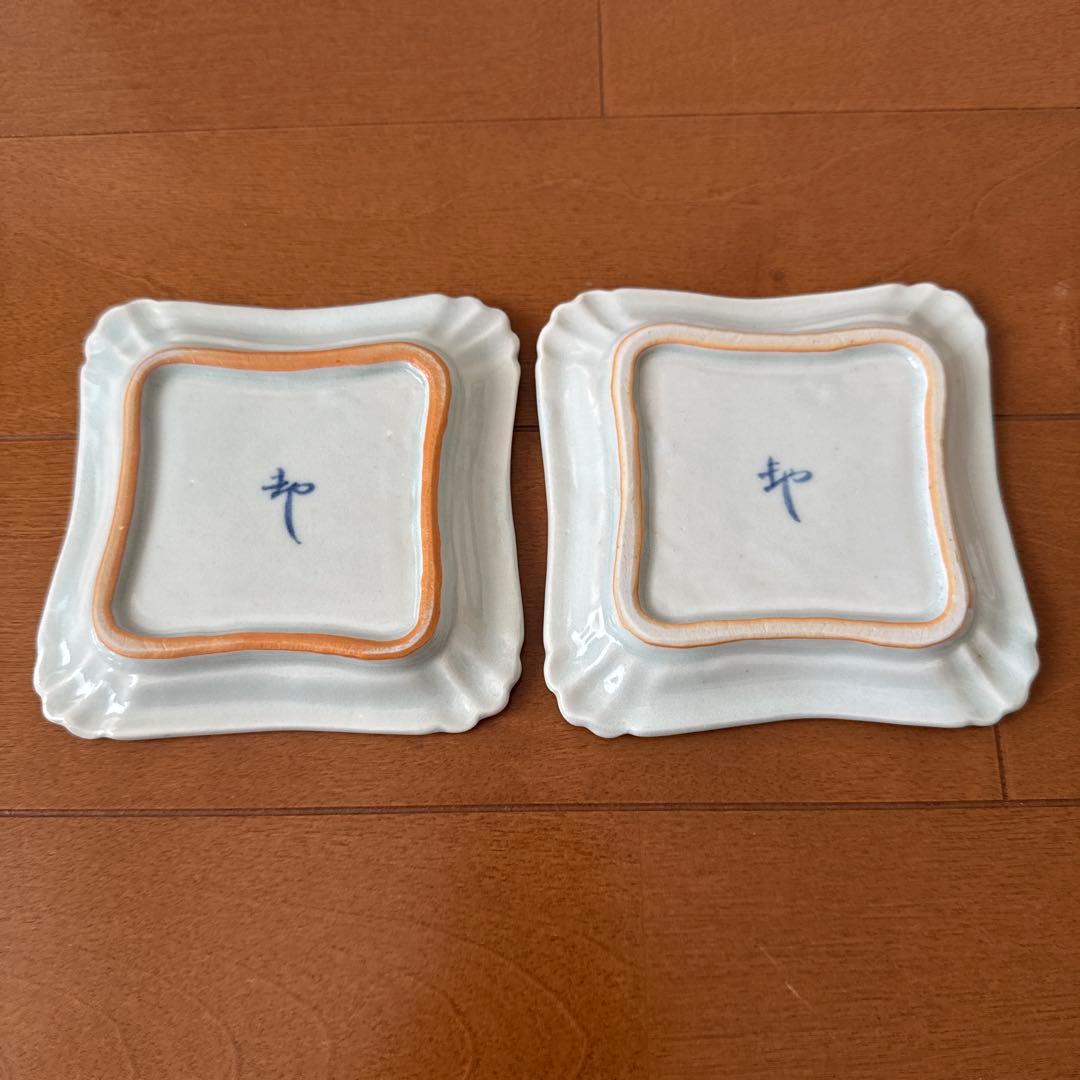稲村真耶 白磁四角皿