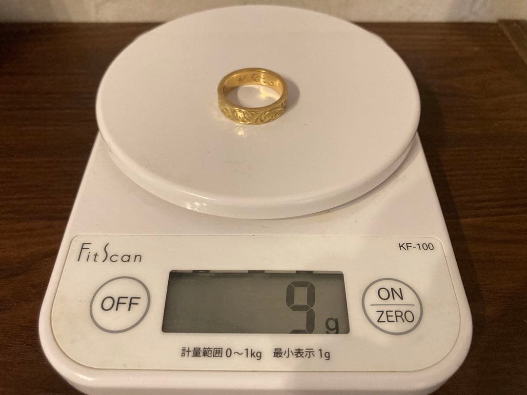 スタジオT&Y全金唐草リング（18k）美品