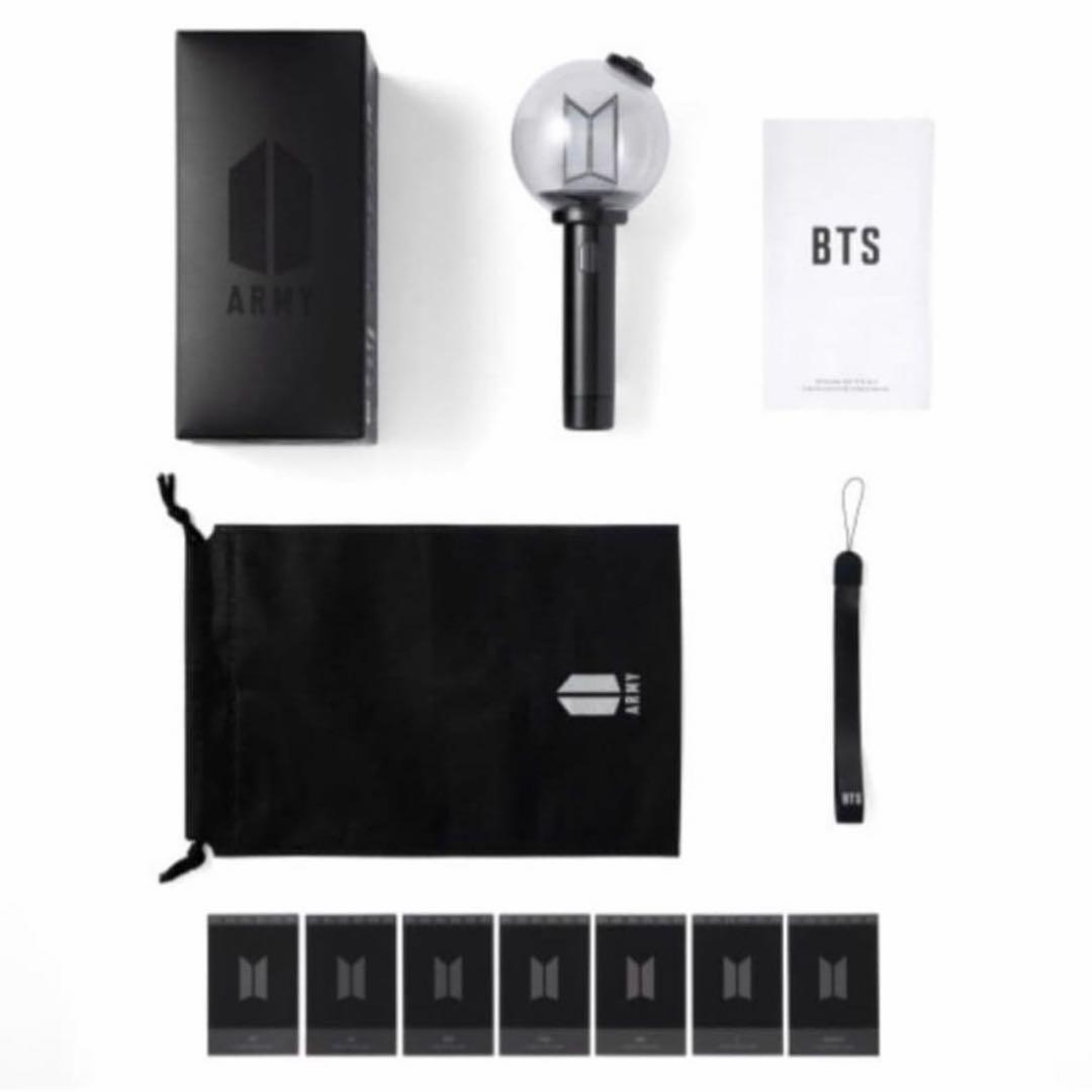 公式 アミボム最新VER.4 トレカ付き BTS ペンライト 新品未開封