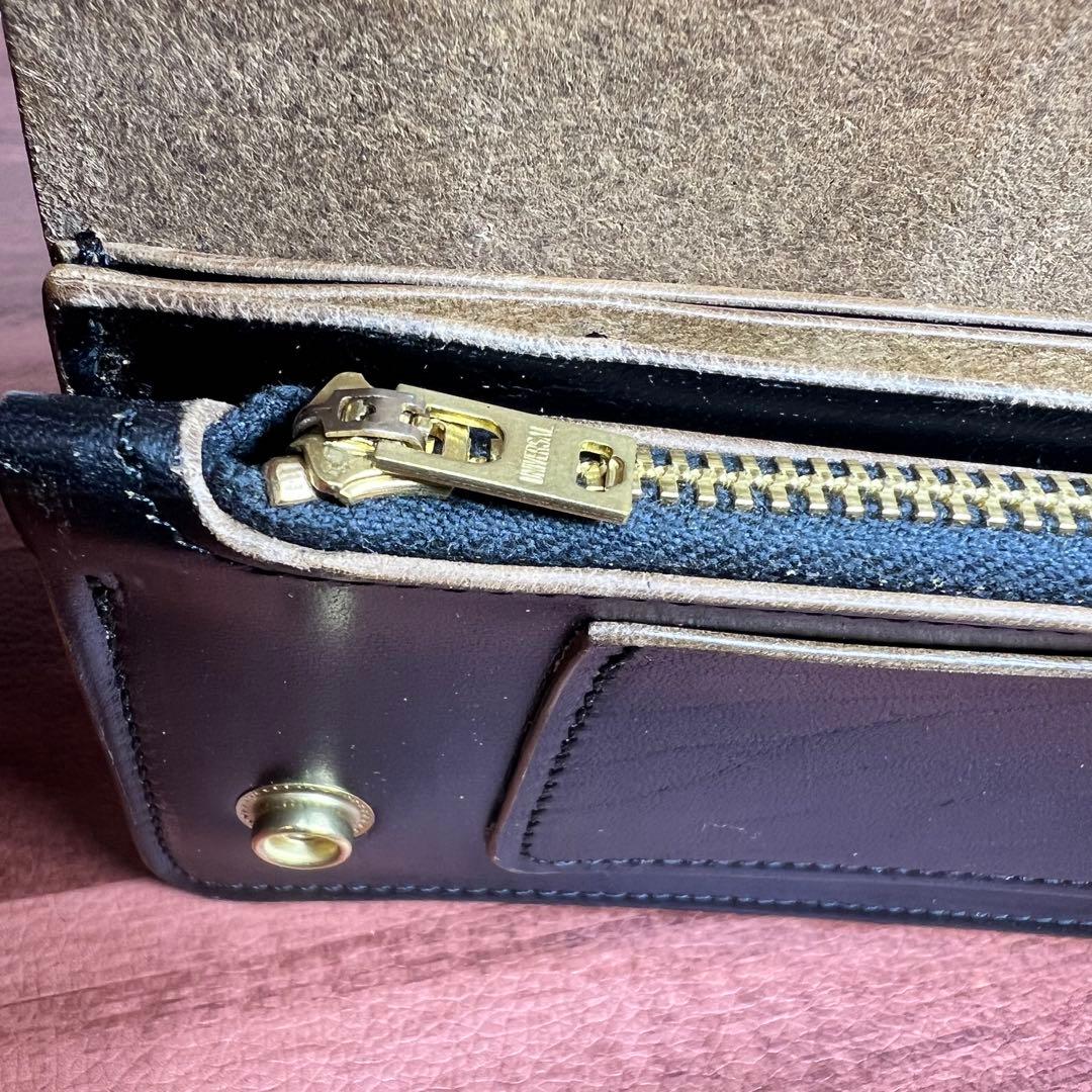 【トラッカーウォレット ロング】 3層 ホースバット universal