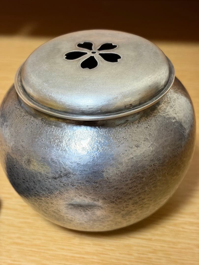 茶器 純銀 シルバー 銀 Silver 刻印あり