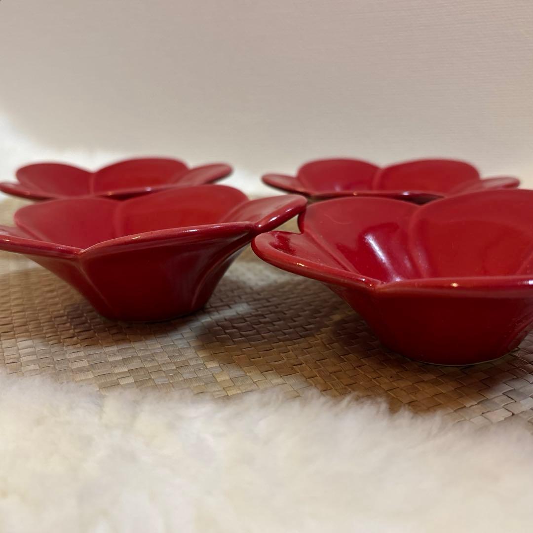 ジェンガラケラミック　プルメリア　小鉢4点セット