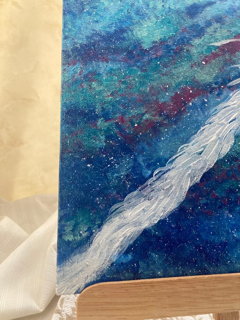 白龍　天の川銀河　宇宙　原画