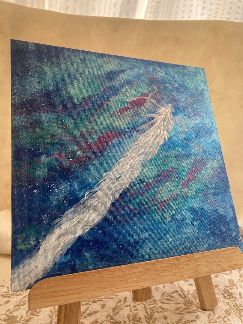 白龍　天の川銀河　宇宙　原画