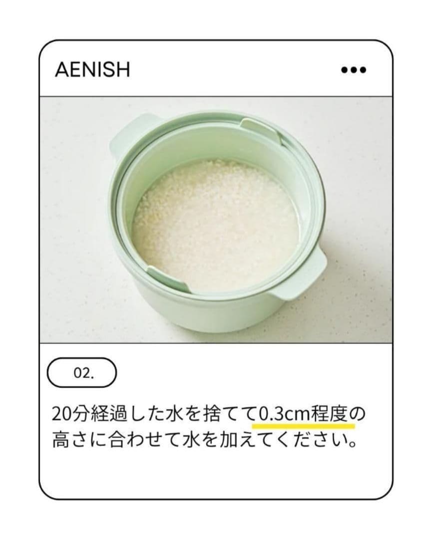 韓国製 カロボール 電子レンジー用 糖質カット炊飯器 ダイエットサポート