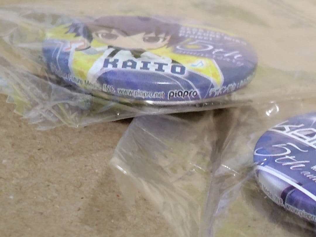 KAITO 5th Anniversary 缶バッジセット