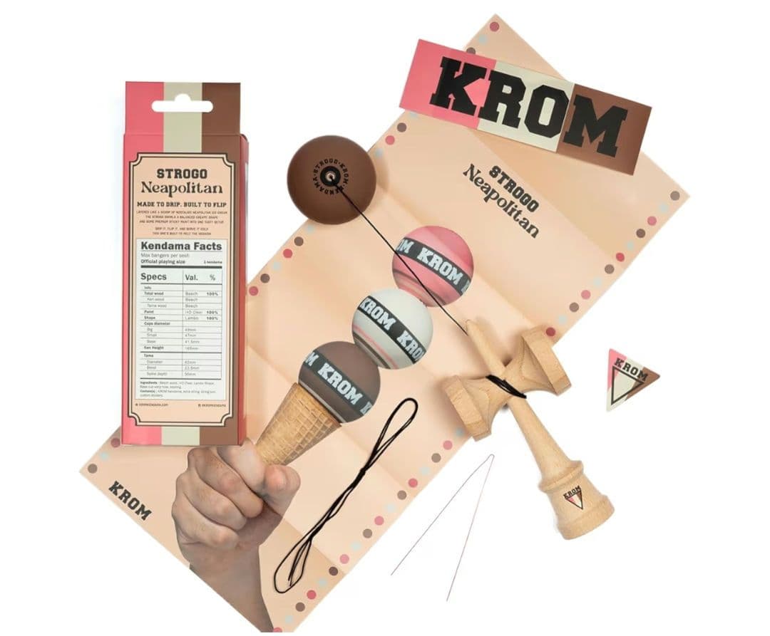 けん玉 KROM STROGO NEA (チョコレート)