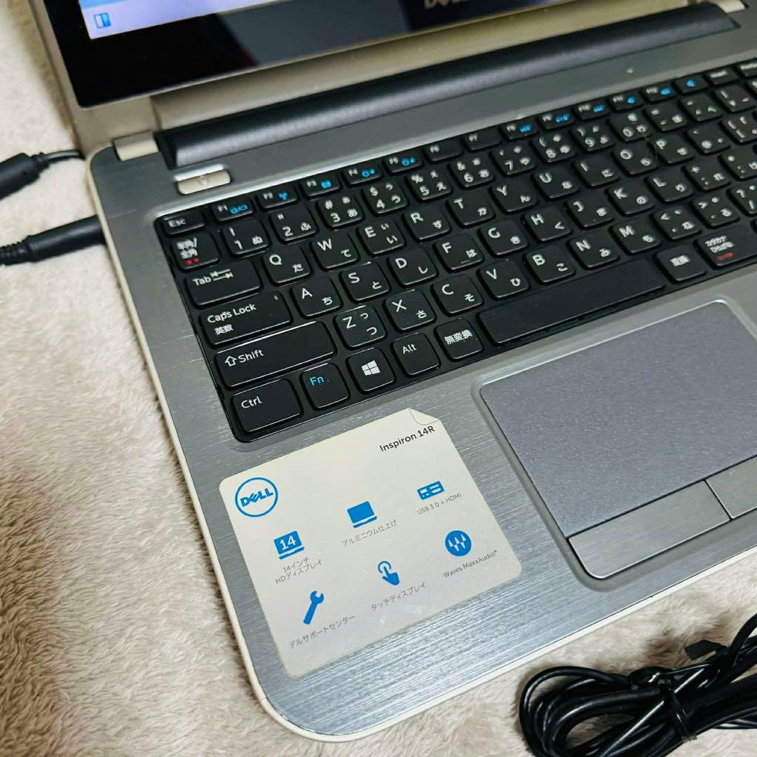 S351 Dellノートパソコンi5メモリ8G高速Windows11オフィス付き