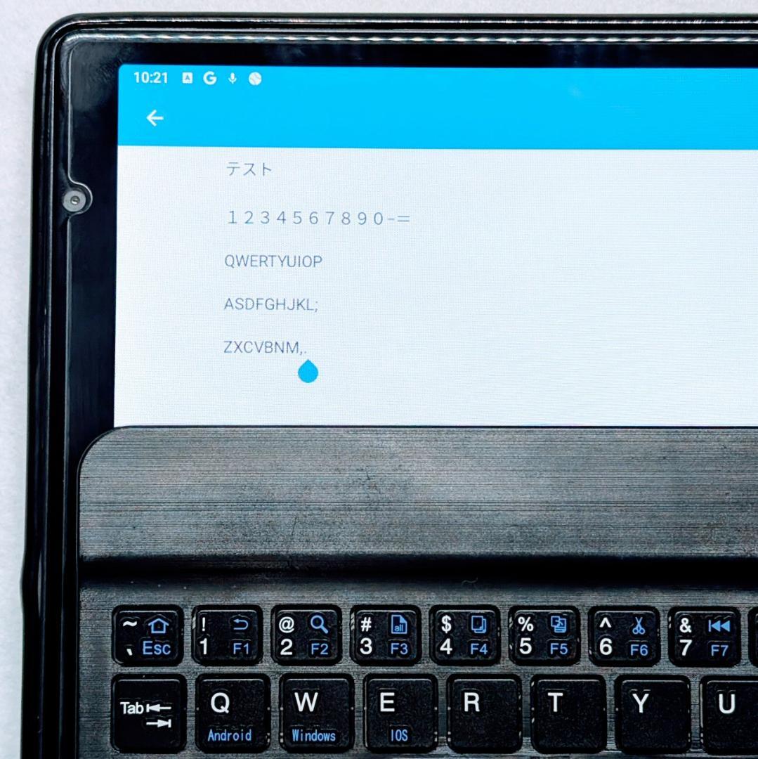10インチ Vankyo MatrixPad S20 64GB KB カバー付き