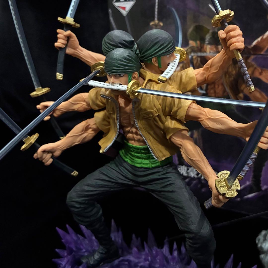 一番くじ ワンピースEX 士魂ノ系譜 A賞 ゾロ B賞 リューマ C賞 ミホーク