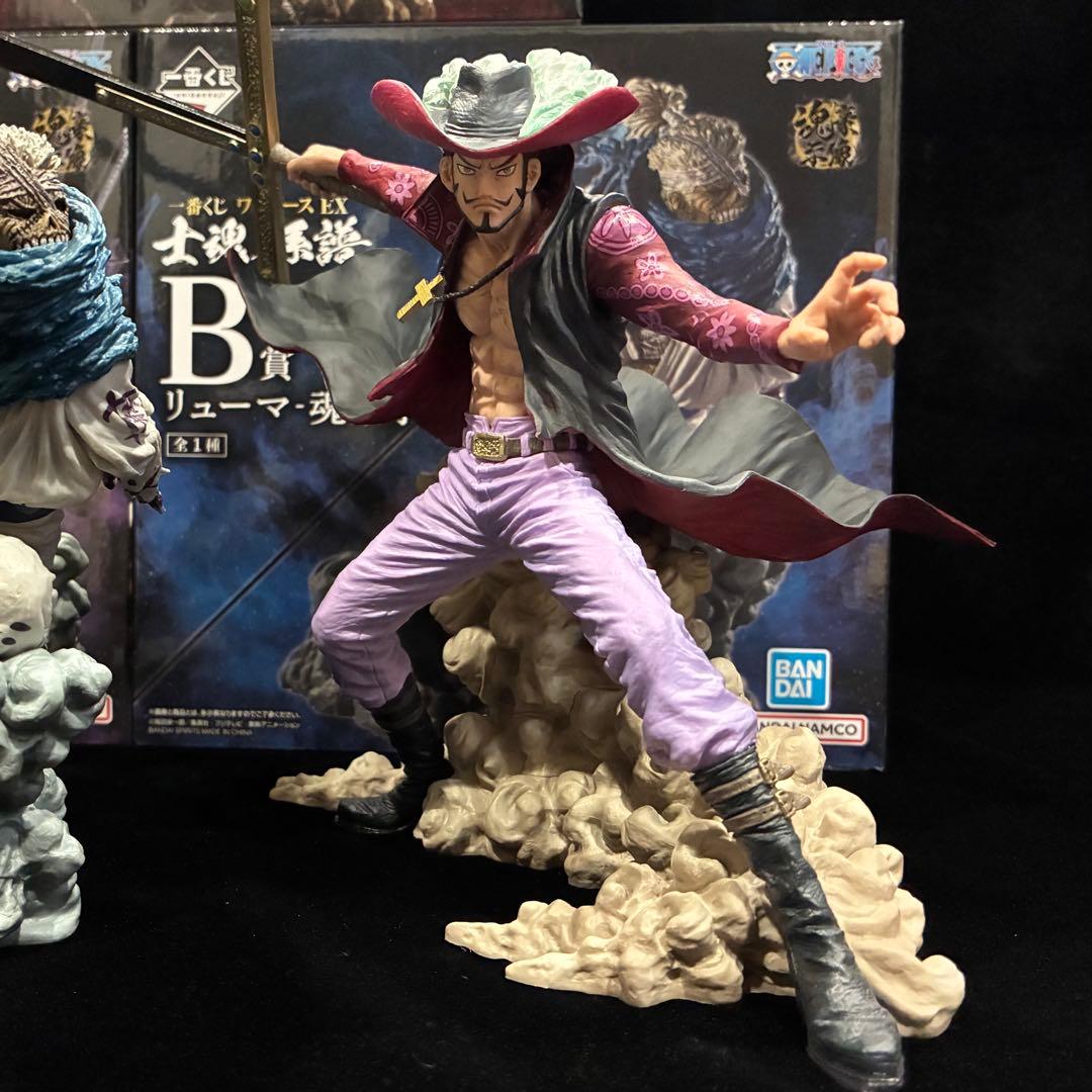 一番くじ ワンピースEX 士魂ノ系譜 A賞 ゾロ B賞 リューマ C賞 ミホーク