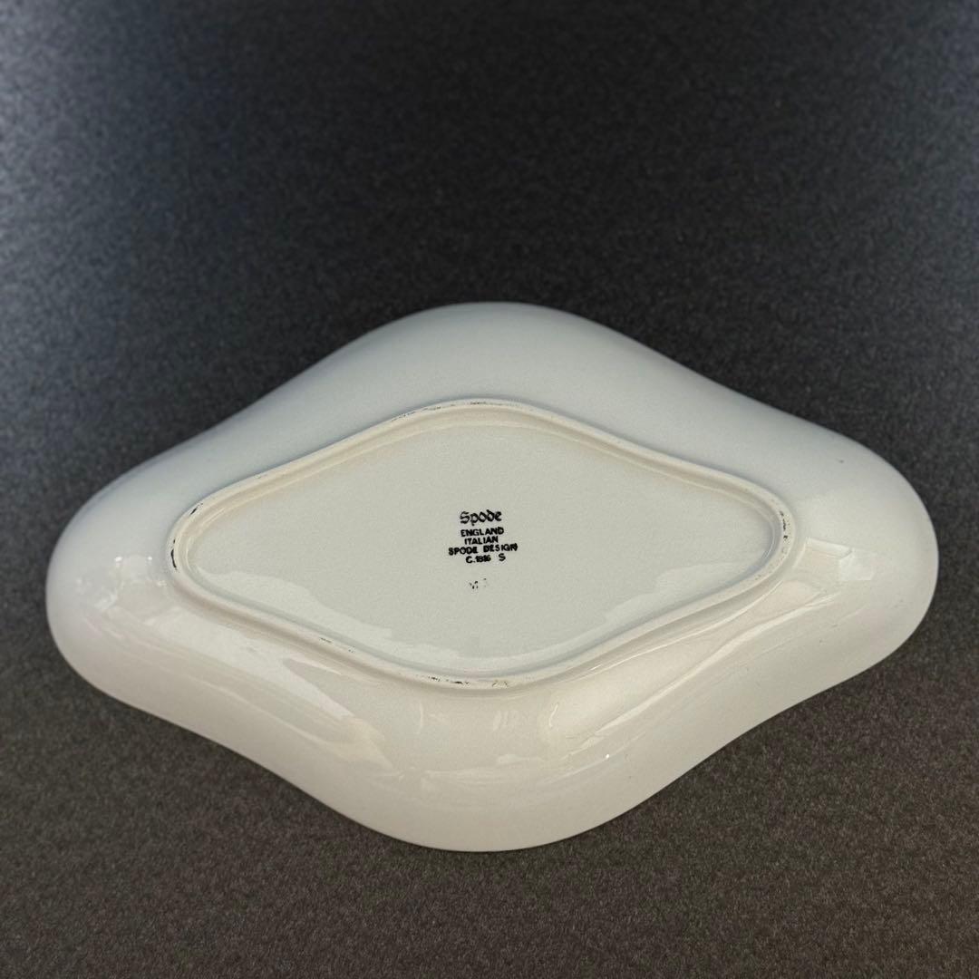 廃盤　新品未使用　Spode　スポード　ブルーイタリアン　ピクルスデッシュ