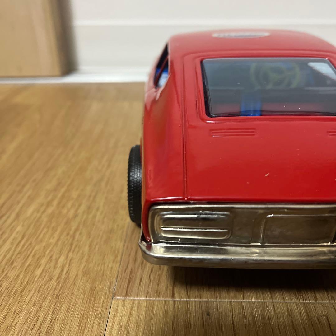 イチコー　ブリキ赤いフェアレディZ フリクションパワー　レトロブリキオモチャ