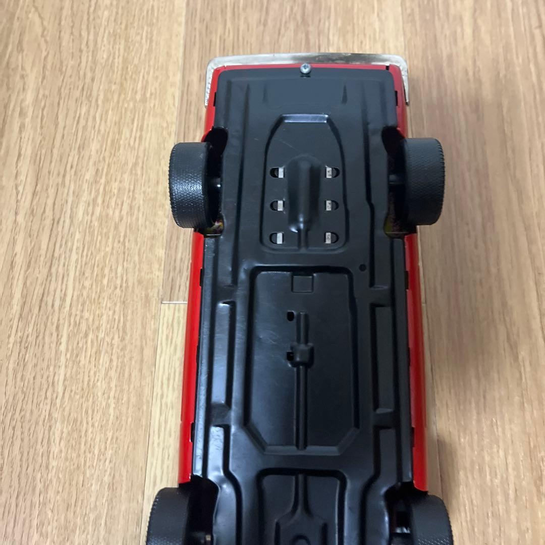 イチコー　ブリキ赤いフェアレディZ フリクションパワー　レトロブリキオモチャ