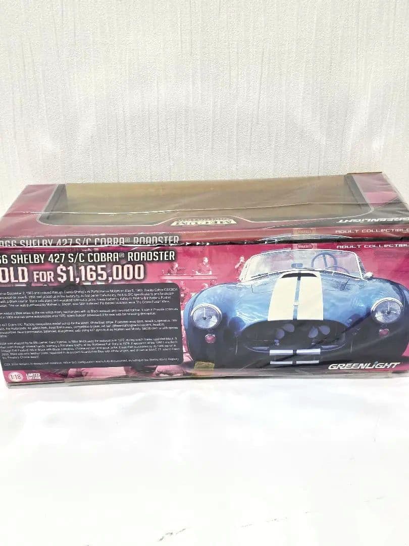 その他 1966 Shelby 427 S/C Cobra Roadster 1:18