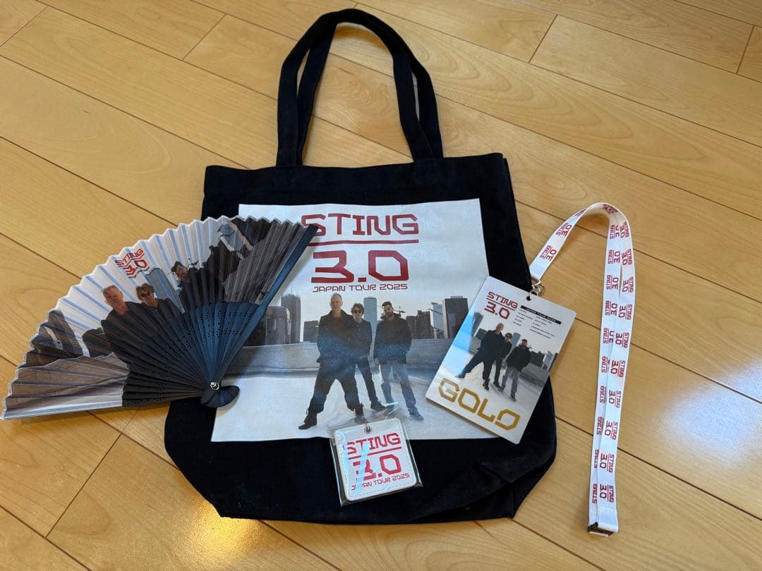 【フル4点】STING 3.0 JAPAN TOUR 2025 GOLD席特典