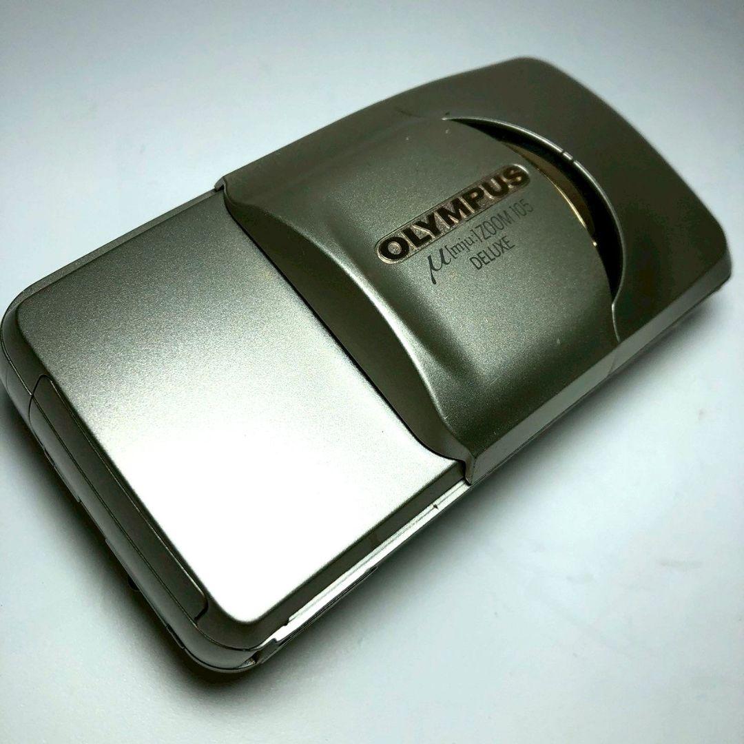動作品 OLYMPUS μ ZOOM 105 DELUX ミュー オリンパス