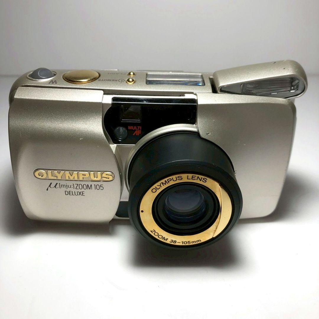動作品 OLYMPUS μ ZOOM 105 DELUX ミュー オリンパス