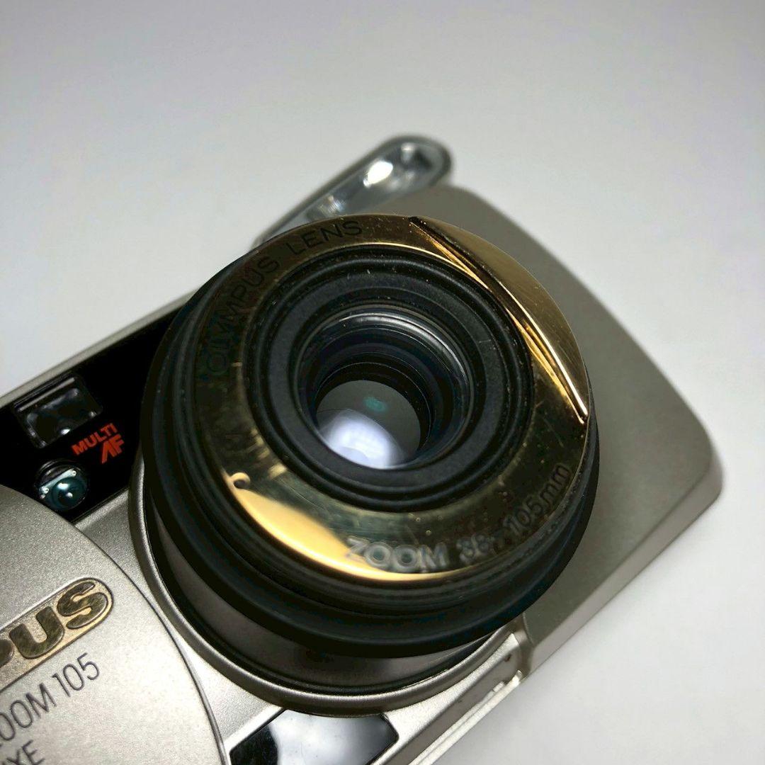 動作品 OLYMPUS μ ZOOM 105 DELUX ミュー オリンパス