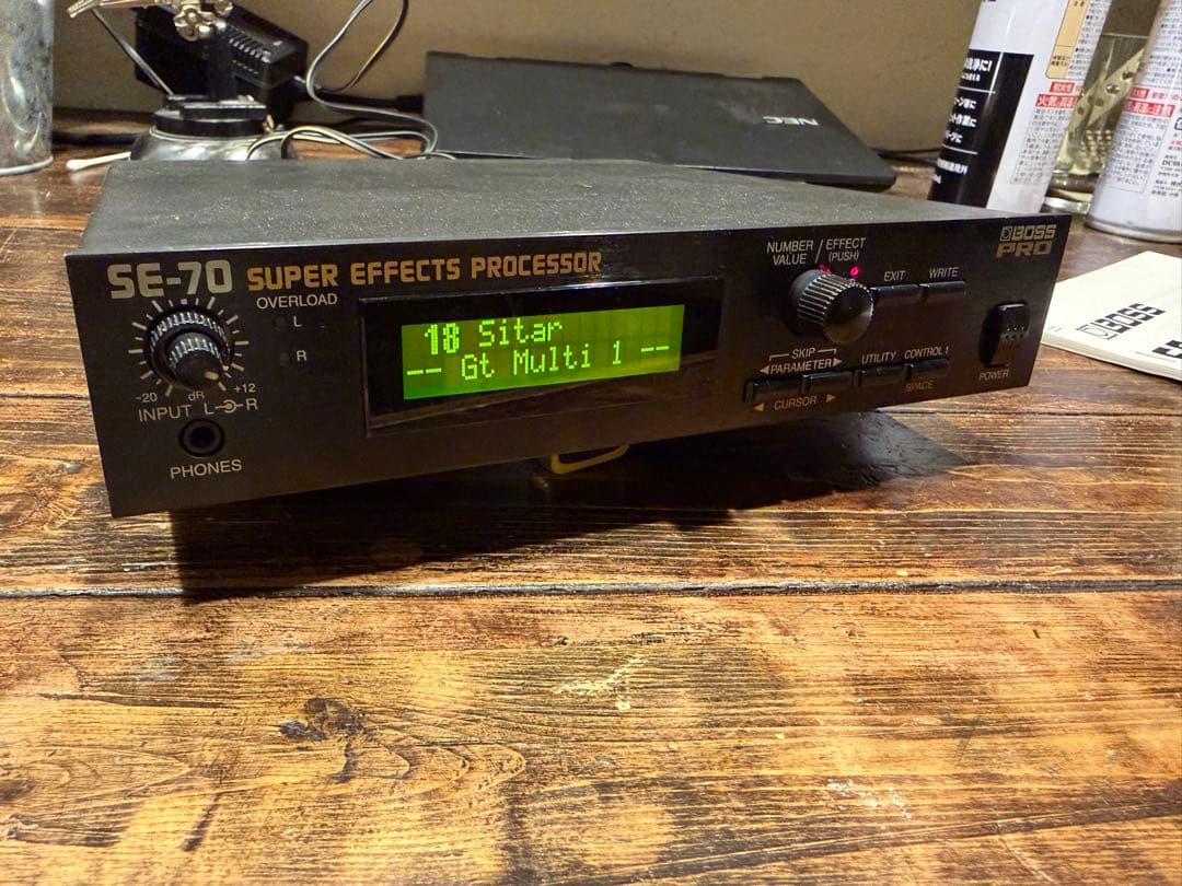 BOSS SE-70 スーパーエフェクトプロセッサー　初期化済