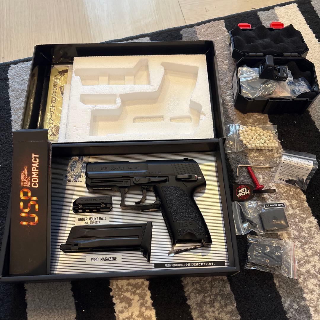 東京マルイ　USPコンパクト ガスガン Trjicon RMRセット