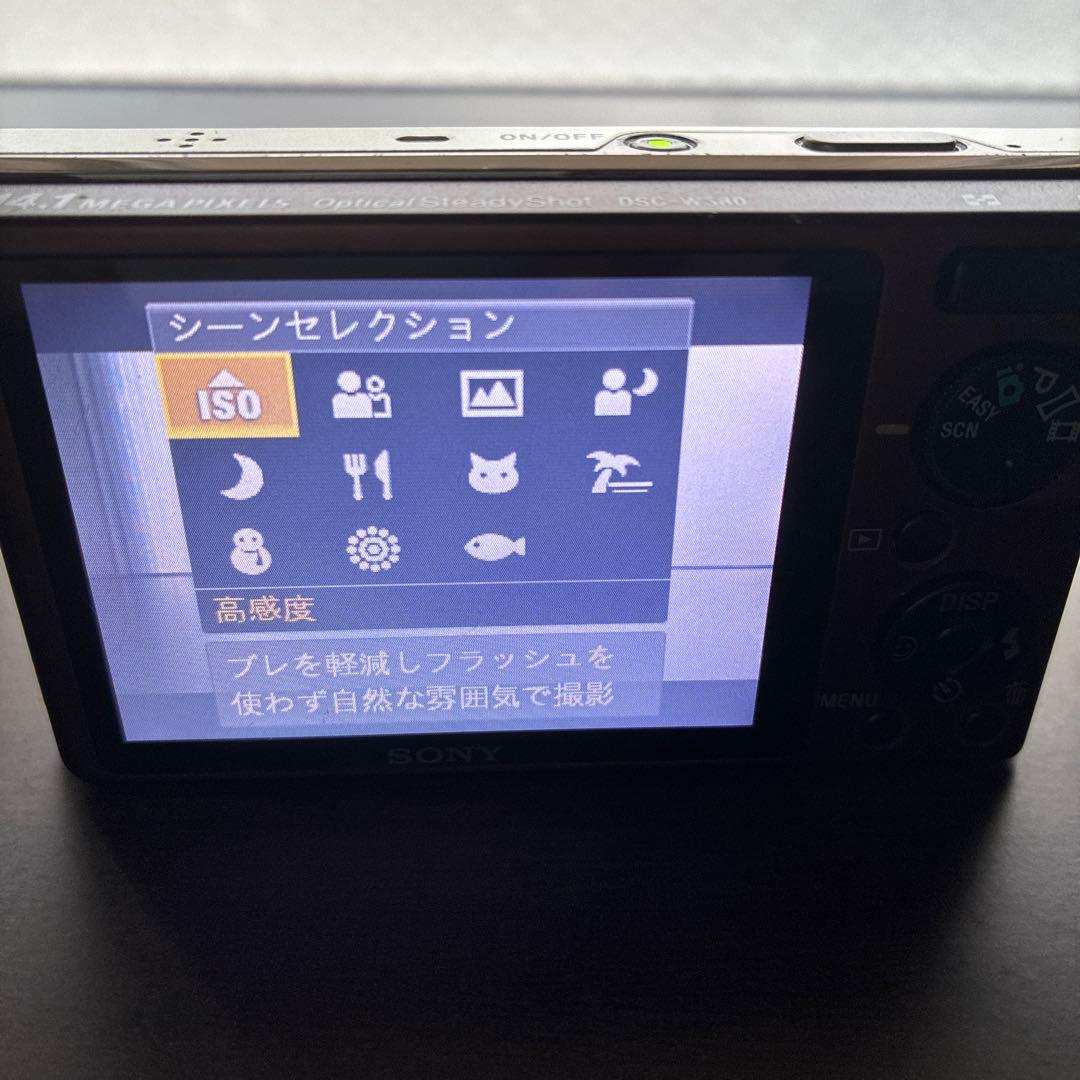 SONY Cyber-shot DSC-W380コンパクトデジタルカメラ