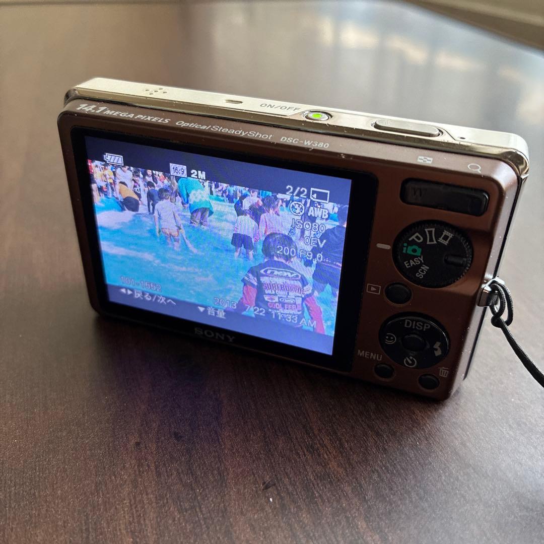 SONY Cyber-shot DSC-W380コンパクトデジタルカメラ
