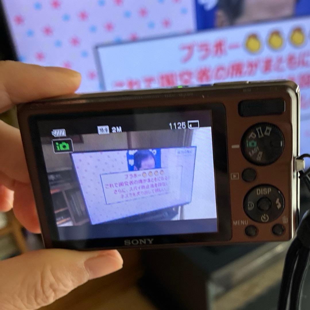 SONY Cyber-shot DSC-W380コンパクトデジタルカメラ