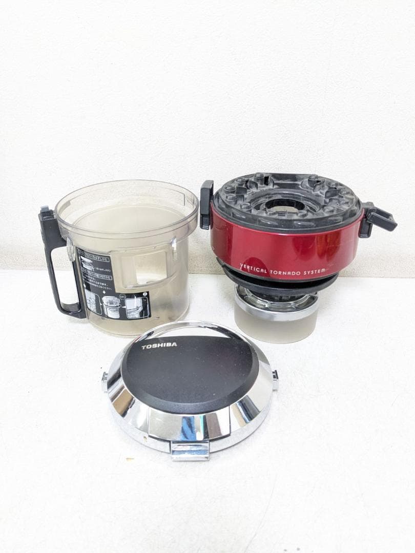 東芝 VC-SG513-R サイクロン式掃除機 2015年製 ヘッド無し