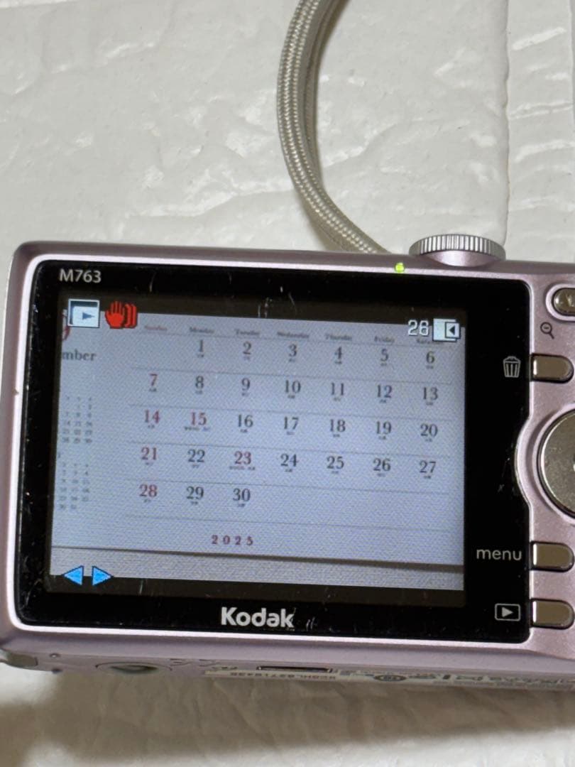 Kodak m763デジタルカメラ動作確認済み
