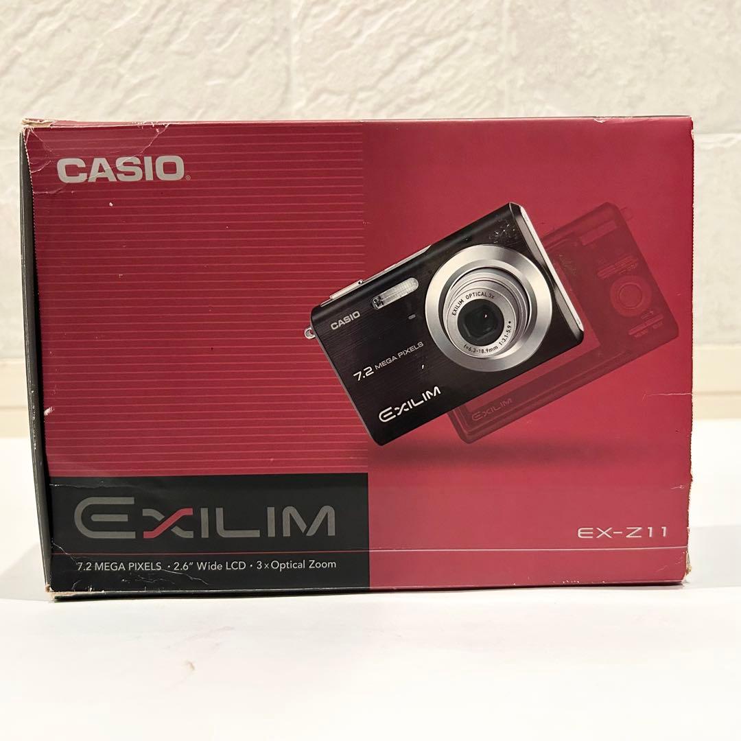 CASIO デジカメ EXILIM ZOOM EX-Z11 7.2Mピクセル