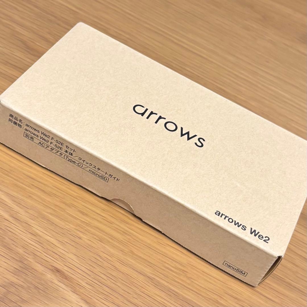 【新品未使用】arrows We2