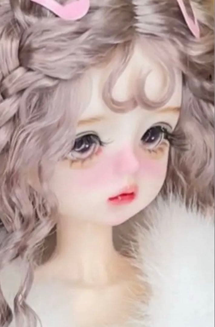 モヘアウィング 可愛い人形 フルセット30cm