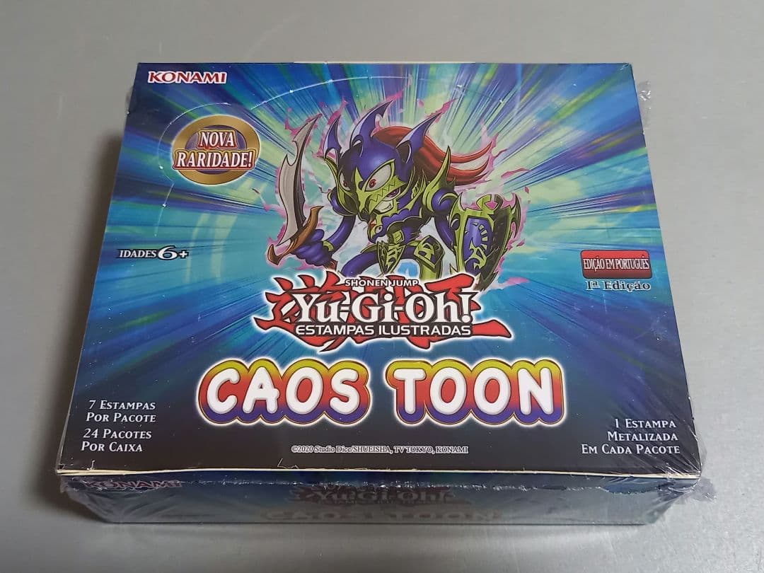 【ポルトガル語バージョン】トゥーン・カオス 未開封BOX 激レア 希少BOX