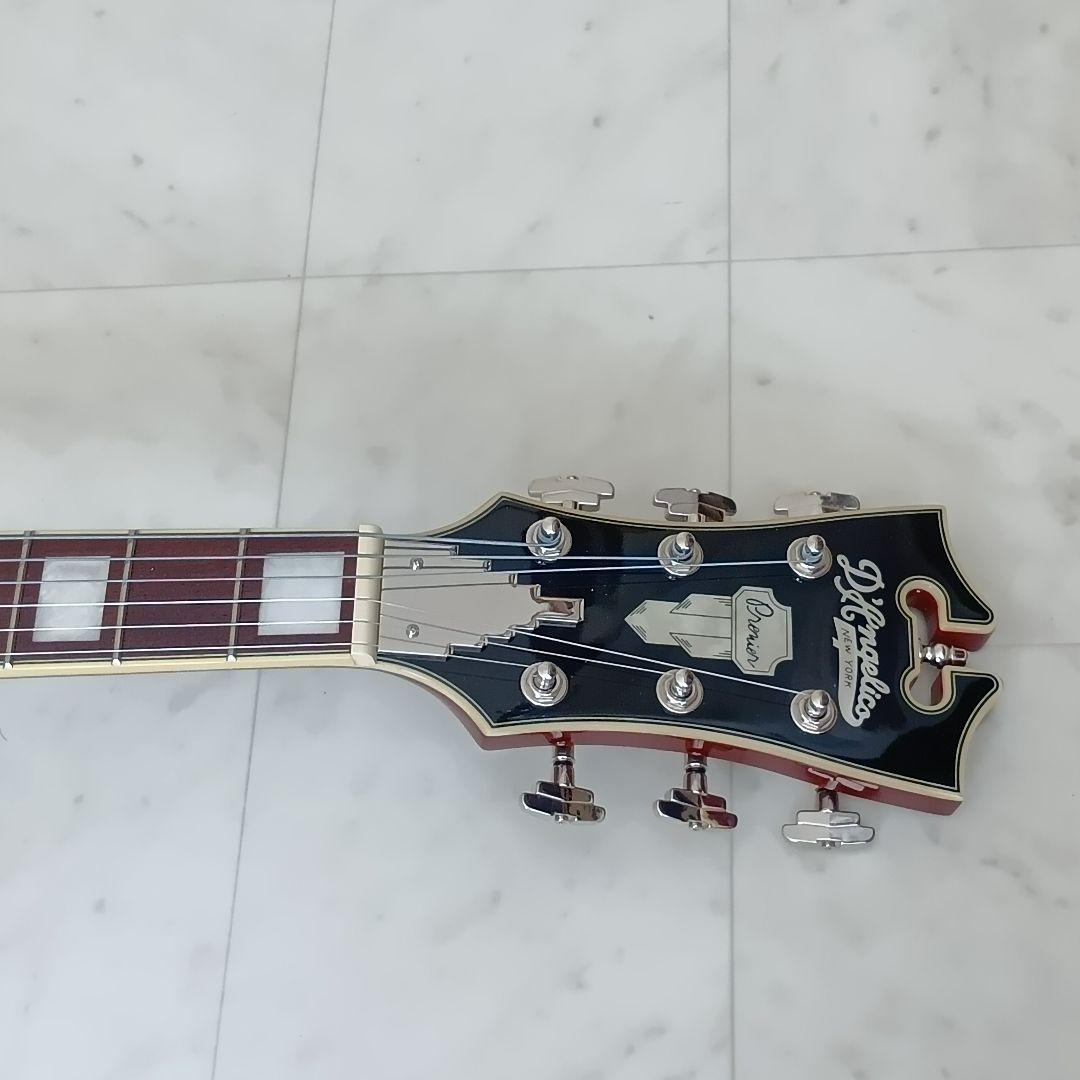 【未使用】D'Angelico Premier SS Burnt Red ギター