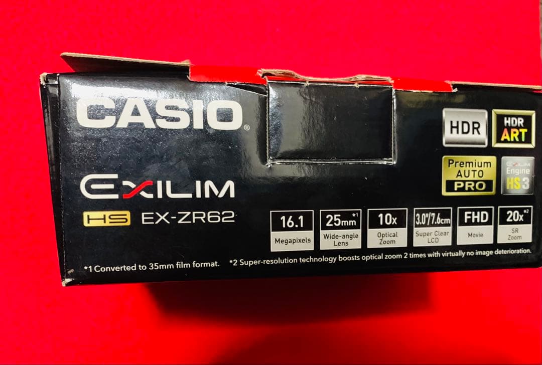CASIO デジタルカメラ EXILIM エクシリム EX-ZR62 デジカメ