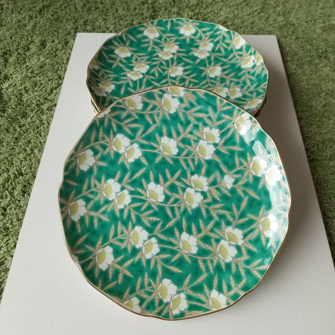 【有田焼】明宝窯 / 錦和皿 5枚セット (未使用)