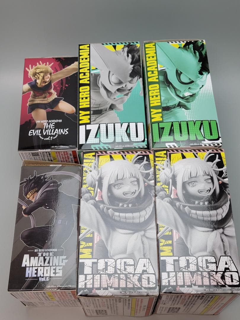 僕のヒーローアカデミア フィギュア　緑谷出久　トガヒミコ　相澤消太　造形