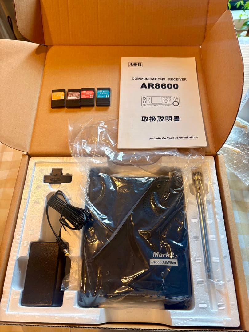 【完動極美品】AOR AR8600MARK2 広帯域受信機（オプション多数）