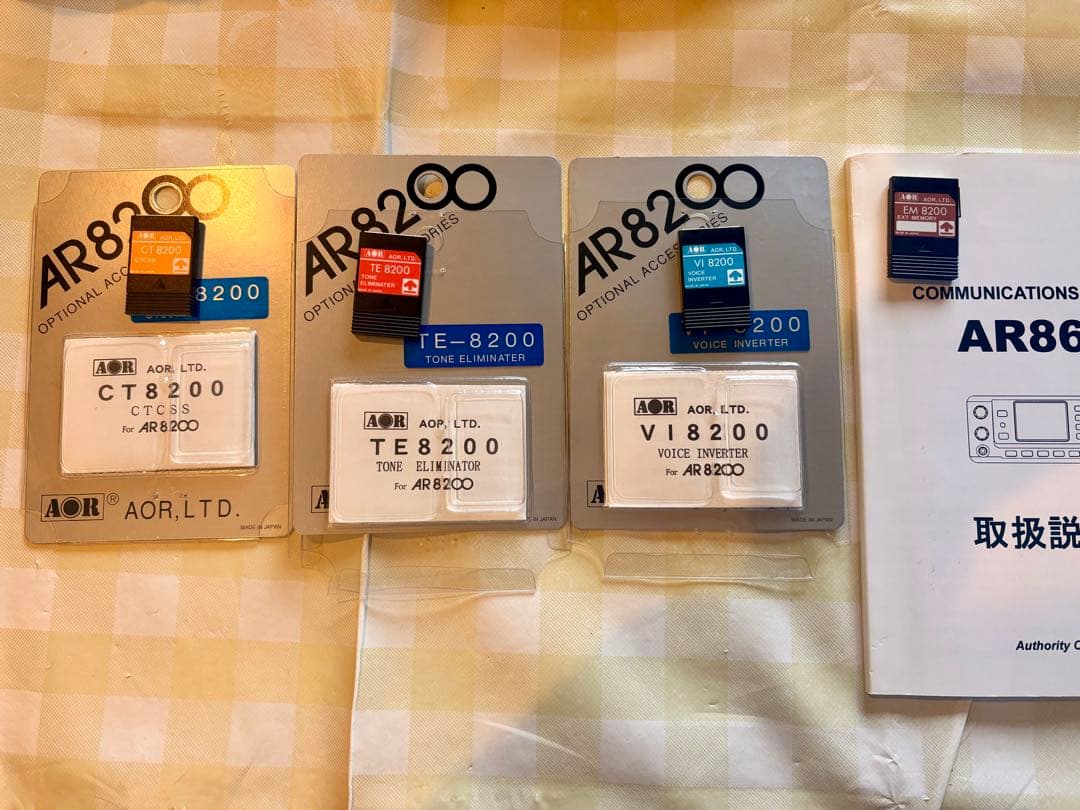 【完動極美品】AOR AR8600MARK2 広帯域受信機（オプション多数）