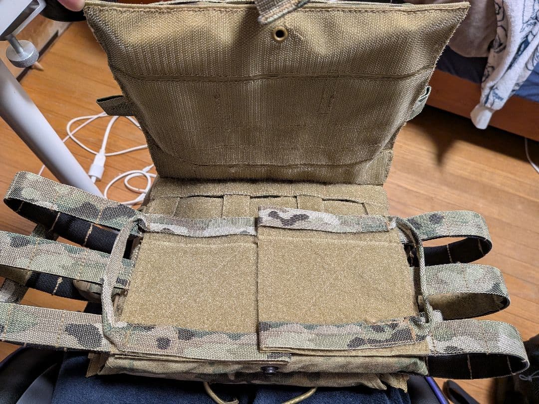 【美品】JPC2.0 正規生地製マルチカム+オマケポーチ、ダミープレート付