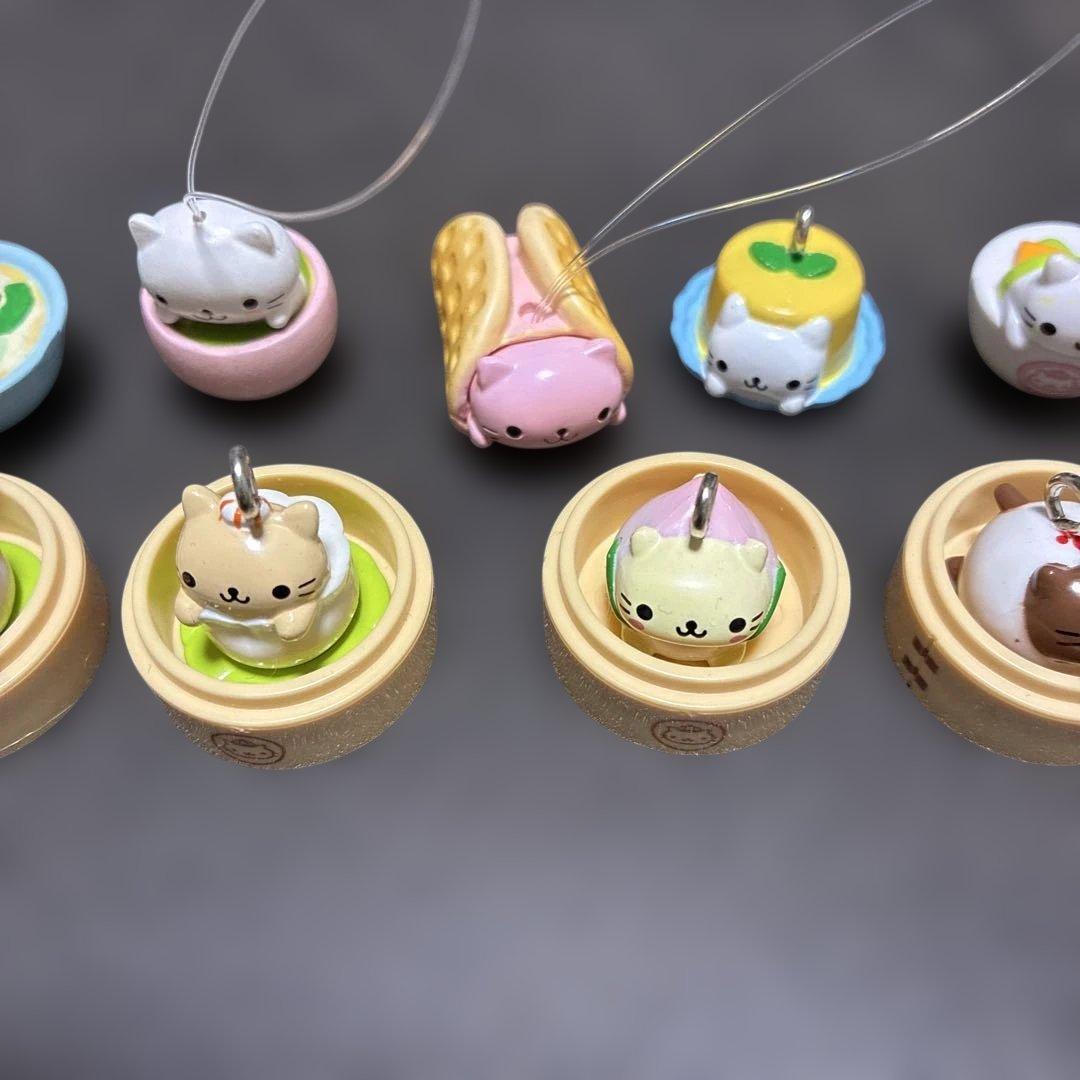 【匿名配送:美品】にゃんにゃんにゃんこ にゃんこ飯店 カフェ 9点セット