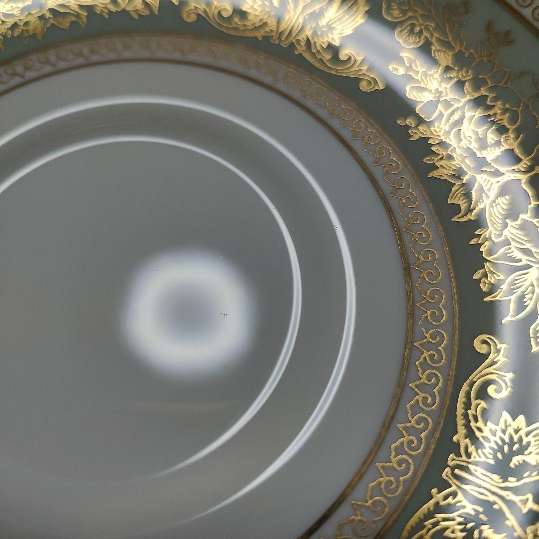 ウェッジウッド　コロンビアセージグリーン　スープカップ＆ソーサー