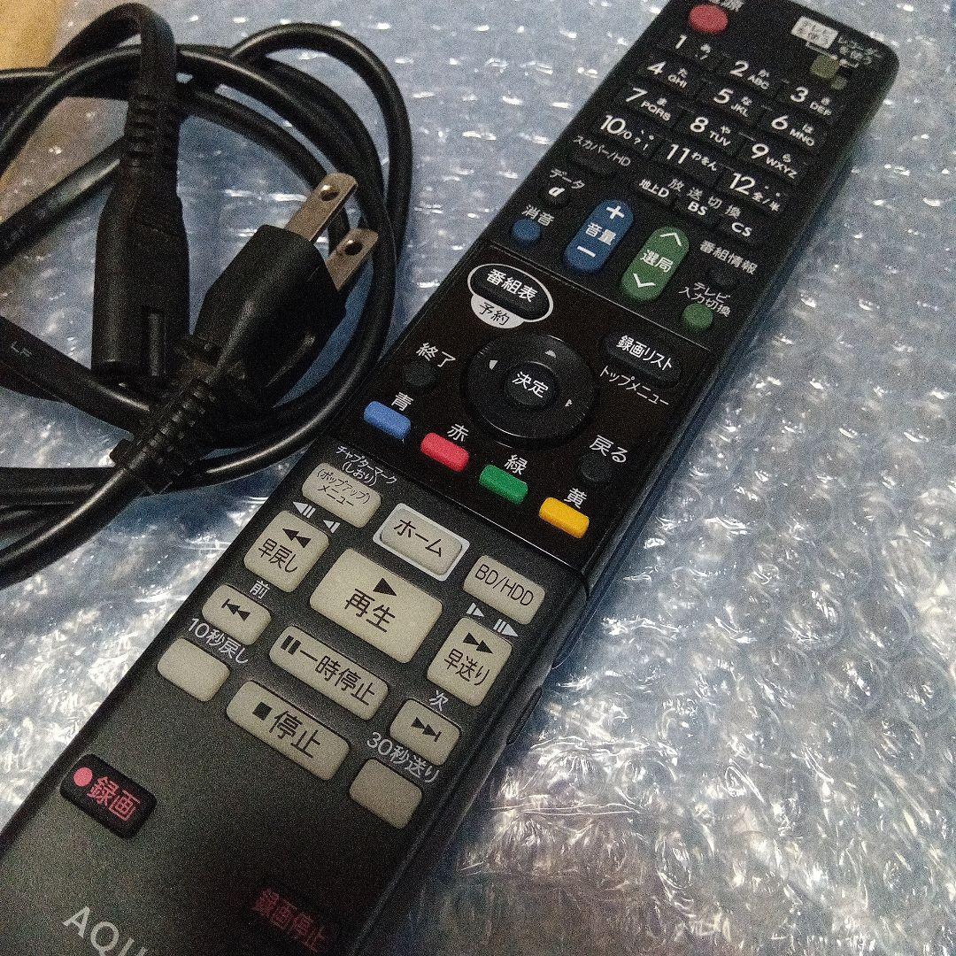 SHARP AQUOS BD-W510 HDD新同品2TB増量交換