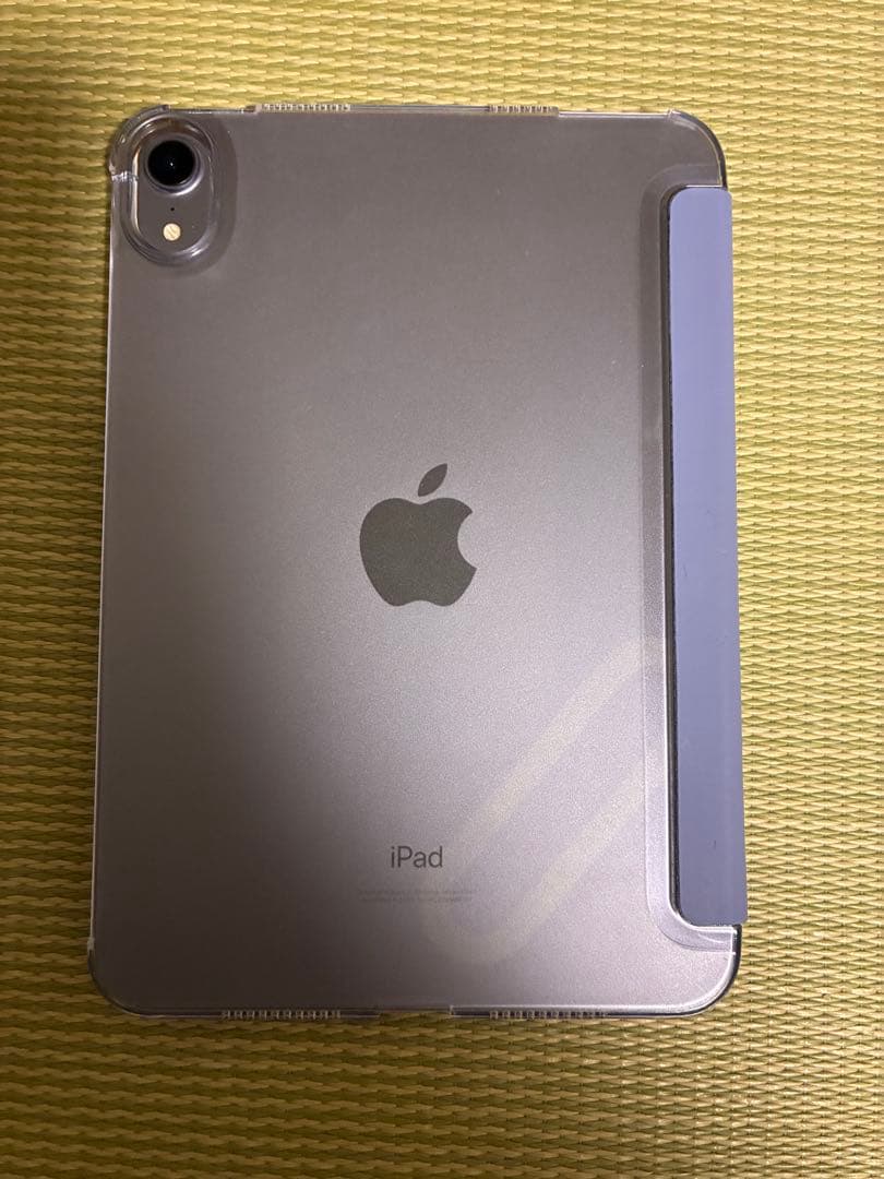 ケース付　iPad mini 第6世代 64GB Wi-Fi パープル